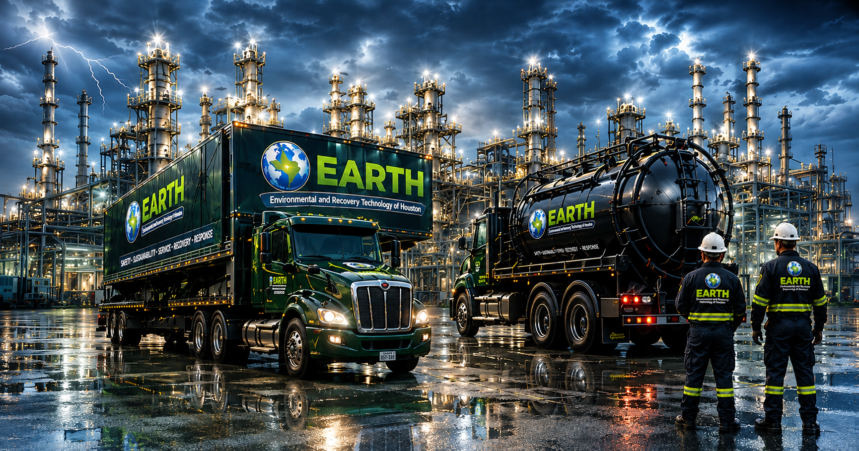 Industrial transport and roll-off support fleet