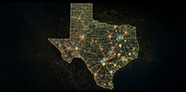 Texas coverage and facility map